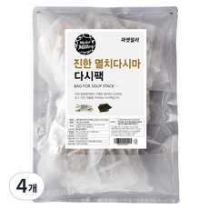 마켓밀러 진한 멸치다시마 다시팩 20p, 320g, 4개