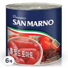 산 마르노 홀 필드 토마토, 6개, 2.5kg