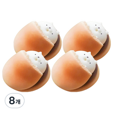 루시마켓 마카롱 디저트 DIY 재료 브라운 강아지 20mm, 8개