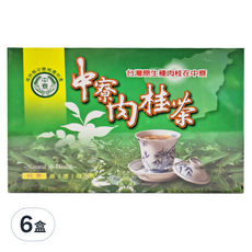 中寮鄉農會 中寮肉桂茶，台灣原生種肉桂, 2.5g, 20包, 6盒