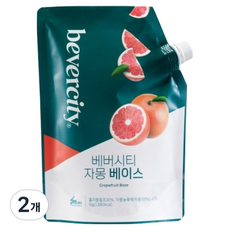 베버시티 자몽 베이스, 1kg, 2개