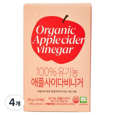 Modern House 蘋果醋隨身包 14條入, 4個
