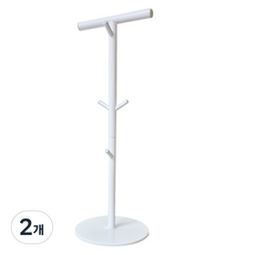 Winprice 書包立式掛架, 石白色, 2個