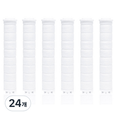 필터클래스 웰로스 폭풍 샤워기 호환 염소필터, 24개, 무향