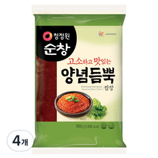 청정원순창 양념 듬뿍 쌈장, 900g, 4개
