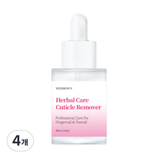 MEIBROWN 韓方護理角質軟化劑, 4個, 30ml