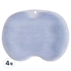 누비온 발세척매트 블루, 120g, 4개, 1개입