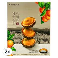 濟州火山天惠香柑橘巧克力派 6包入, 192g, 2盒
