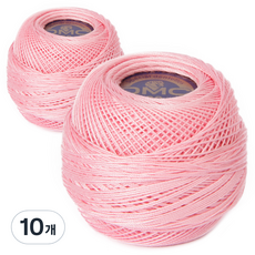 D-M-C No.19 80 梭織花邊線 10p, 605, 10個