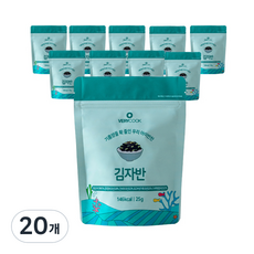 베리쿡 아기반찬 김자반, 20개, 조미 김, 25g