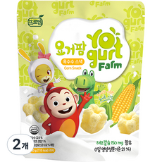 Yogurt Farm Proem椰果玉米零食, 2個, 30g, 玉米