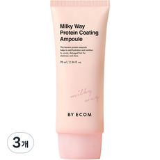 바이애콤 밀키웨이 단백질 코팅 앰플, 70ml, 3개
