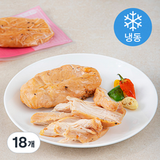 함께하닭 맛있는 스팀 헬스 닭가슴살 그릴맛 (냉동), 100g, 1개입, 18개