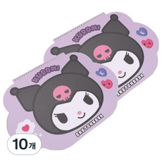 산리오 캐릭터즈 모양 스케치북 쿠로미, 33 x 23 cm, 15매, 10개