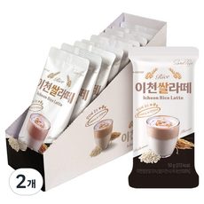 Sweet Page 利川米拿鐵粉, 2個, 10入, 50g