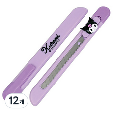 바이하츠 포켓 커터칼 P-KUCT 소, 쿠로미, 12개