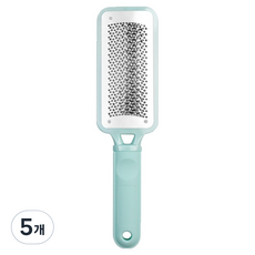 모노젠트 파스텔톤 발뒷꿈치 굳은살 각질 제거기 그린, 90.8g, 5개, 1개입