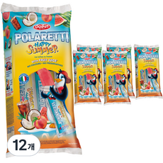 폴라레티 해피썸머 얼려먹는 아이스바 10p, 12개, 400ml