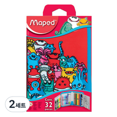 마패드 타투 문구세트 프린세스 967813, 혼합 색상, 2세트