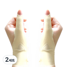 메디앤스토리 양손 엄지 손목 보호대, 2세트