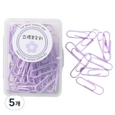 라이크존 다양한 클립 라벤더퍼플 28mm, 5개, 50개입