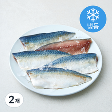 국내산 김씨밥 One Frozen 순살 필렛 고등어 (냉동), 2개, 500g(3~5팩)