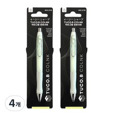 TUCO.B COLNK Dr. Grip 舒適自動鉛筆 綠色, 0.5mm, 4個