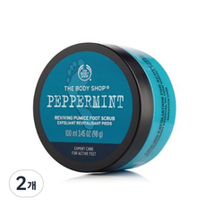 더바디샵 페퍼민트 리바이빙 퍼미스 풋 스크럽 100ml, 1개입, 2개