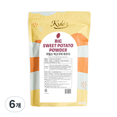 Kyle's 大紅地瓜拿鐵粉, 500g, 1入, 6個