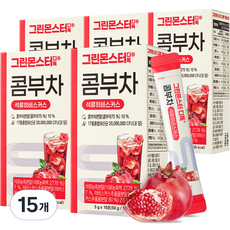 그린몬스터 디톡 콤부차 석류히비스커스, 5g, 10개입, 15개