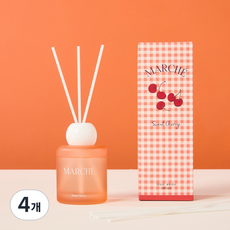 모던하우스 마르셰 디퓨져, 4개, 120ml, 스위트체리