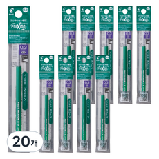 PILOT 百樂 Frixion Synergy Knock 替芯 0.3mm, 綠色, 20個