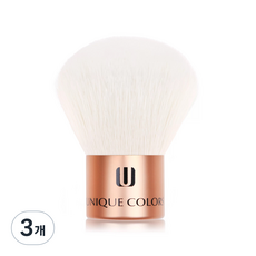 유니크칼라 쉐어 더 베스트 가부키 브러쉬, 혼합 색상, 3개