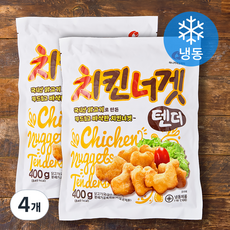 마니커에프앤지 치킨너겟 텐더 400g + 400g (냉동), 800g, 4개
