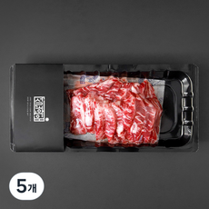 설화우 1등급 한우 갈비살 구이용 (냉장), 200g, 5개