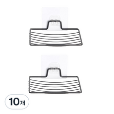 JLIFE CIIZ 鋼製肥皂架, 黑色, 10個