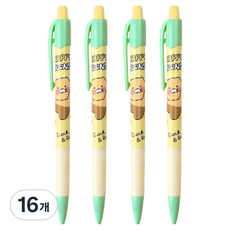 카카오프렌즈 세이치즈 샤프 춘식이, 16개, 0.5mm