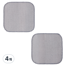 JAJU 豐富泡沫網紗菜瓜布, 4個, 1入