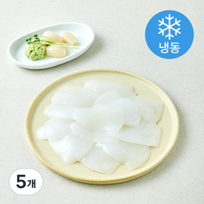 ISEA 갑오징어 몸통 포장횟감 20미 (냉동), 5개, 200g