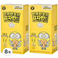 만전김 미니언즈 한끼한포 스틱 김자반, 150g, 8개