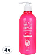씨피원 쓰리세컨즈 헤어 필업 컨디셔너, 4개, 500ml