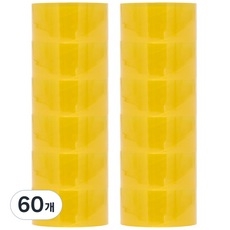 오공 중포장 OPP 아크릴타입 박스테이프 48mm x 50m, 투명, 60개