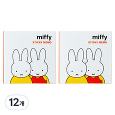 스튜디오에잇 미피 2단점착메모, 1타입, 12개