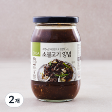 올가홀푸드 소불고기 양념, 460g, 2개