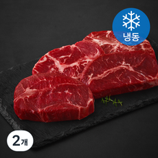 굿미트찹 미국산 우부채살 2cm 슬라이스 스테이크용 (냉동), 2개, 600g