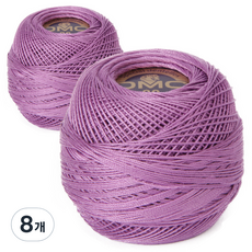 DMC 19號線 80編織刺繡蕾絲線, 553, 8個