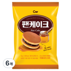 청우식품 팬케이크, 6개, 65g