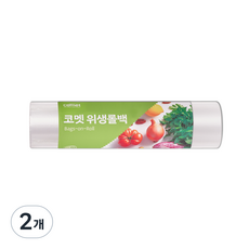 코멧 위생롤백 25 x 35 cm, 중(M), 2개, 200개입