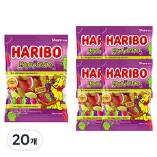 해피그레이프 젤리, 20개, 200g