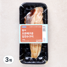 웰씨 오븐에 구운 임연수, 3개, 130g